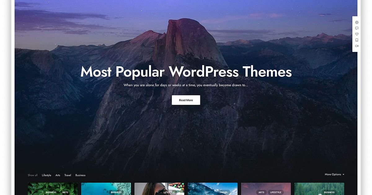 WordPress Theme is beautiful Themes