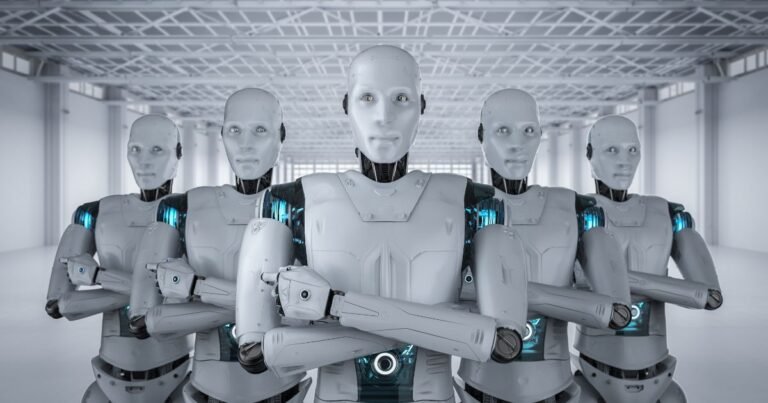 AI Artificial Intelligence Robot Navigating the Future of Artificial Intelligence