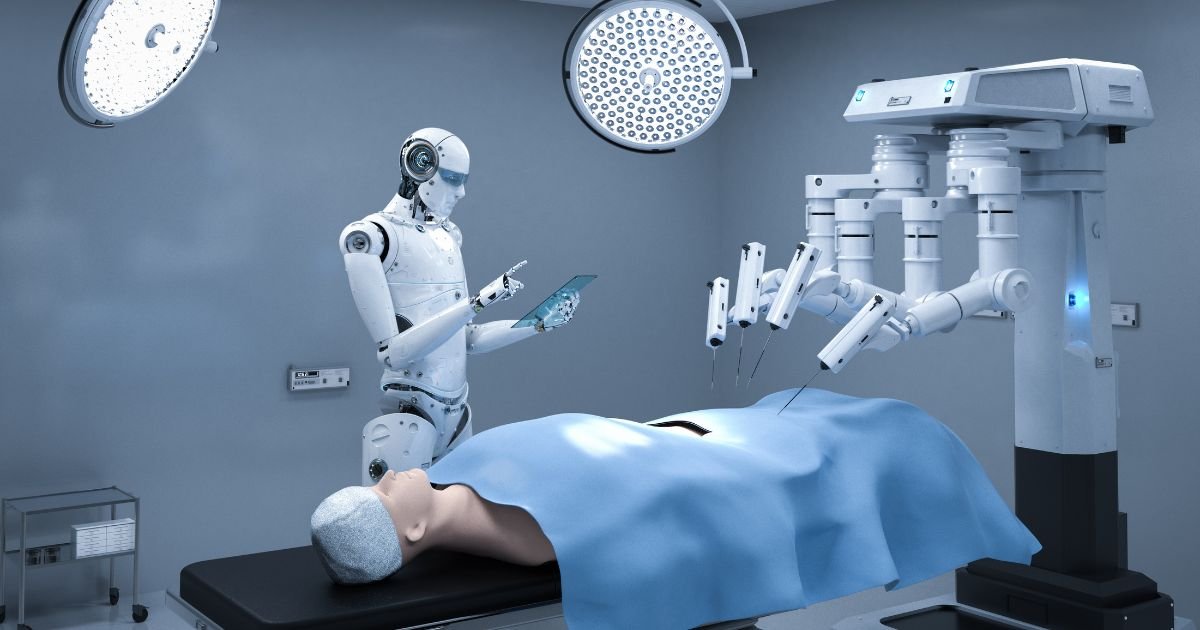 AI Artificial Intelligence Robot is work Robot treatment