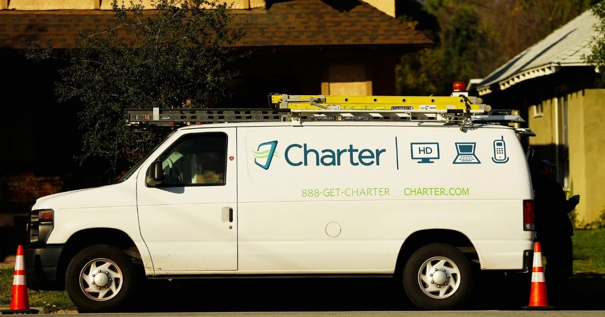 Charter Communications Company Van
