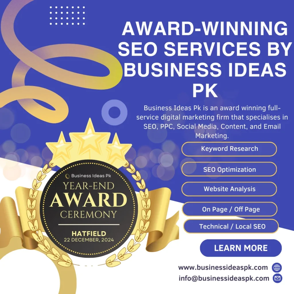 Award-Winning SEO Services by Business Ideas PK